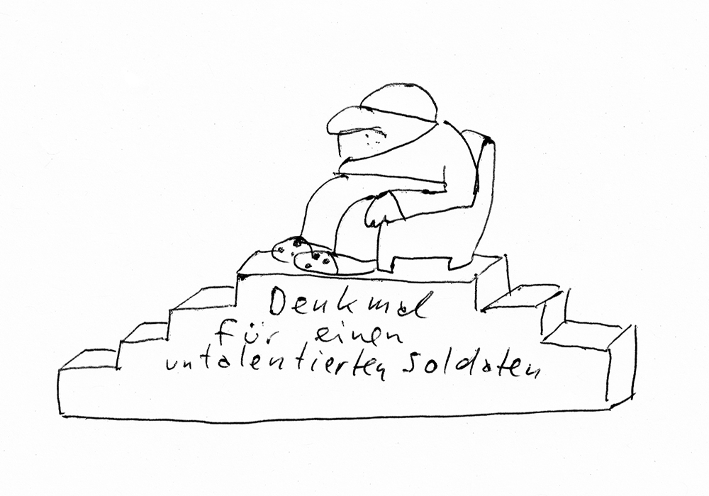 Denkmal für einen untalentierten Soldaten